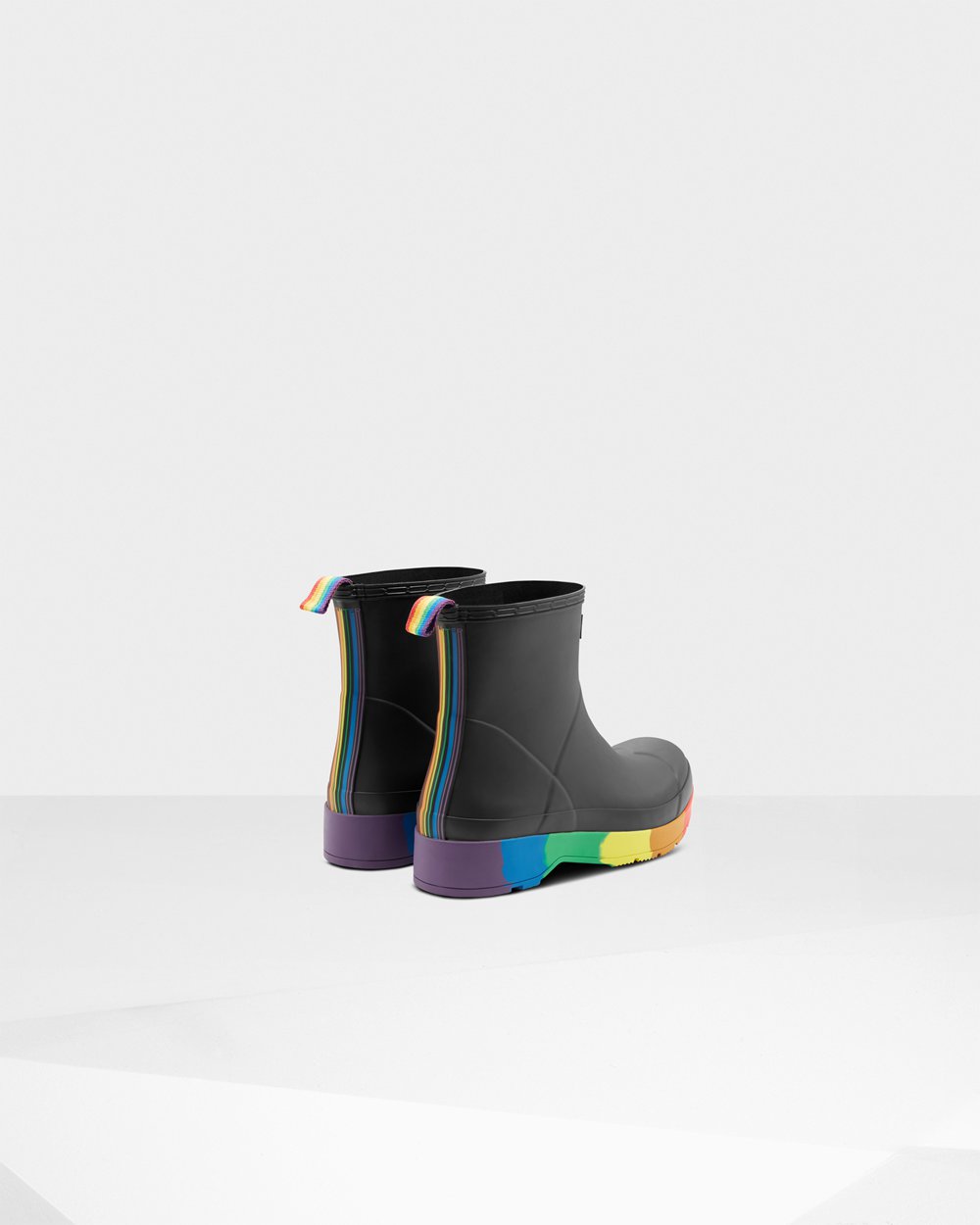 Play Boots Heren - Hunter Original Pride Heeled Rain - Zwart - 68GHKAZTN